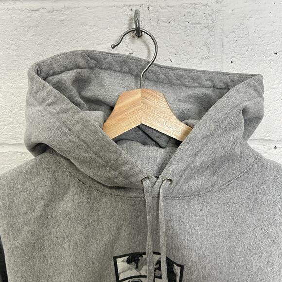 Supreme Sumo Hooded Sweatshirt “Light Grey” FW16 - Picture 4 of 11